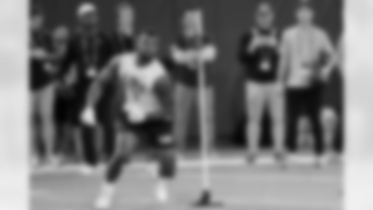 New Orleans Saints coaches attended LSU Football's Pro Day on Wednesday, March 29 at the LSU Training Facility ahead of the 2023 NFL Draft.