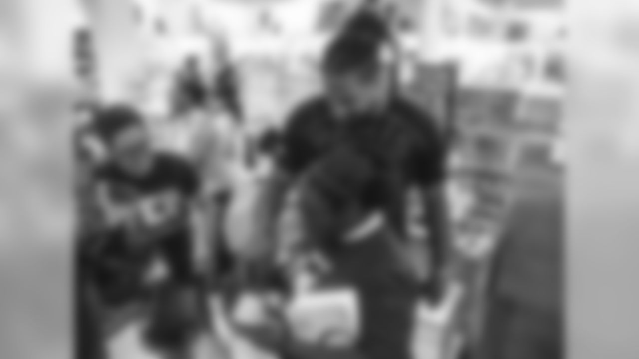 New Orleans Saints defensive end Cameron Jordan surprised 25 children from the New Orleans Youth Empowerment Project (YEP) with a special visit and shopping spree on December 9, 2019.