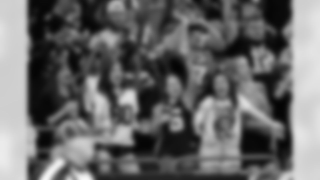 New Orleans Saints fans cheered on the team during 2023 Week 7 against the Jacksonville Jaguars on October 19, 2023 at the Caesars Superdome.