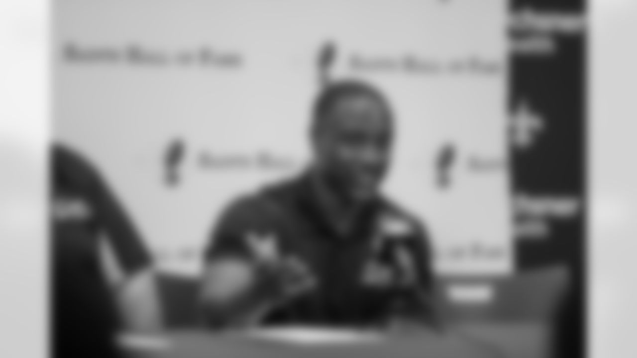 The New Orleans Saints announced that Jabari Greer, Steve Paretti, and Bob Parkinson will be the newest members inducted into the Saints Hall of Fame during the 2023 NFL season. Greer also spoke to the team prior to the announcement press conference on Thursday, June 1, 2023.