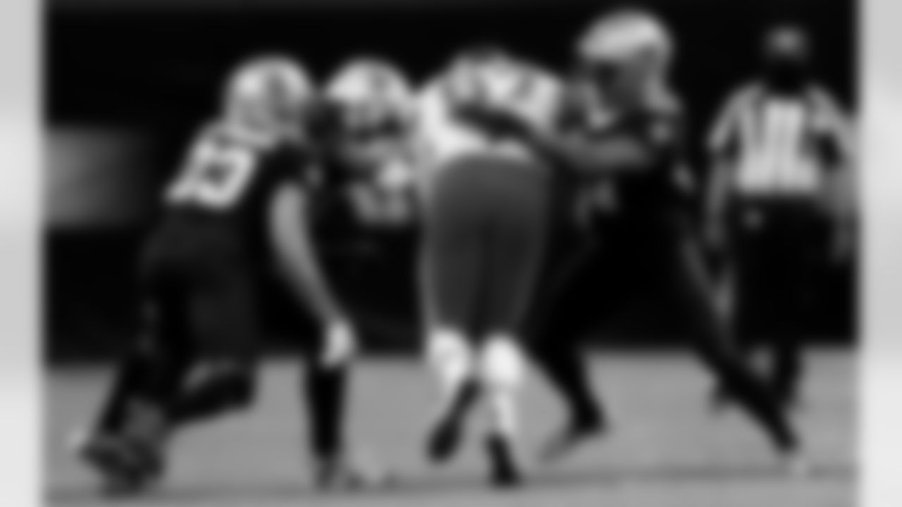 Game action photos from the New Orleans Saints vs. Kansas City Chiefs matchup in Week 15 of the 2020 NFL season.
