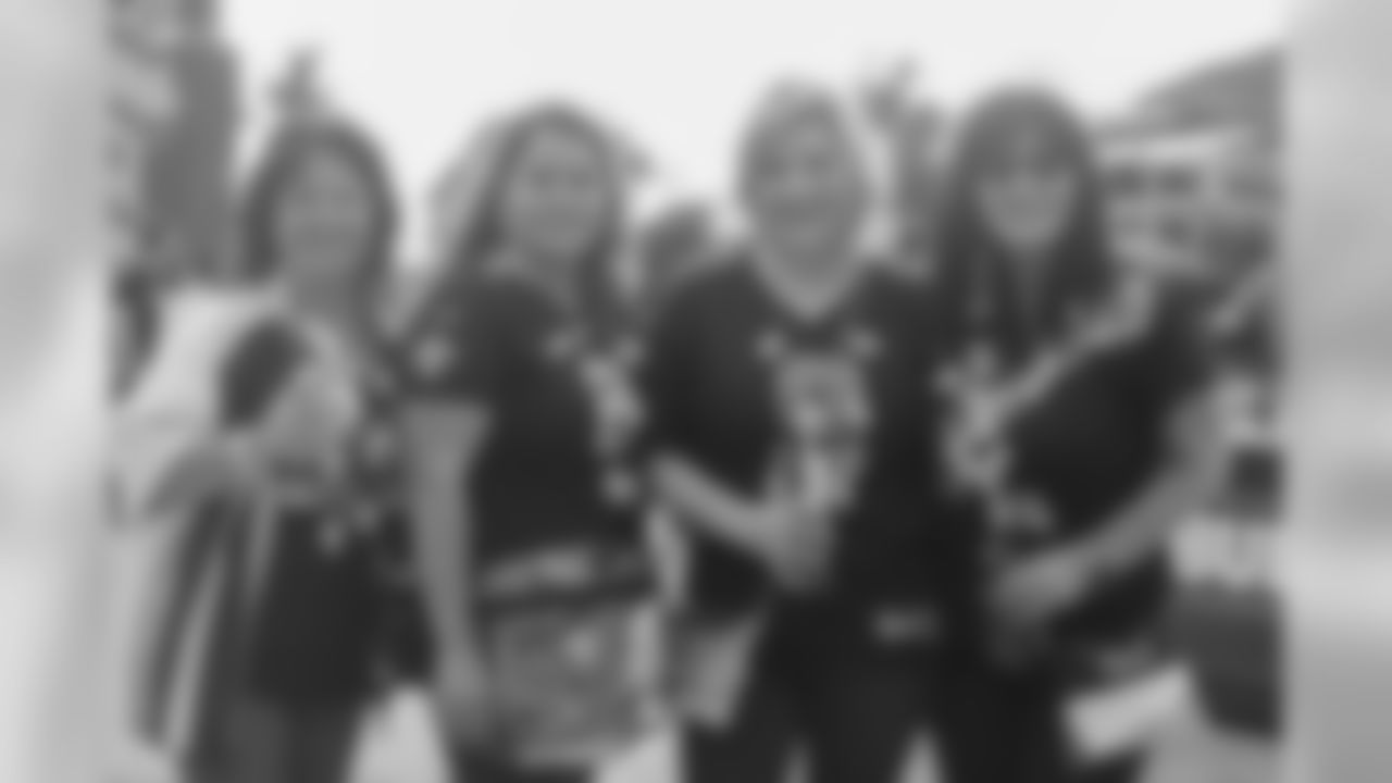 New Orleans Saints fans get ready for Monday Night Football in Week 15 against the Indianapolis Colts during our pregame party at Champions Square presented by Ticketmaster.