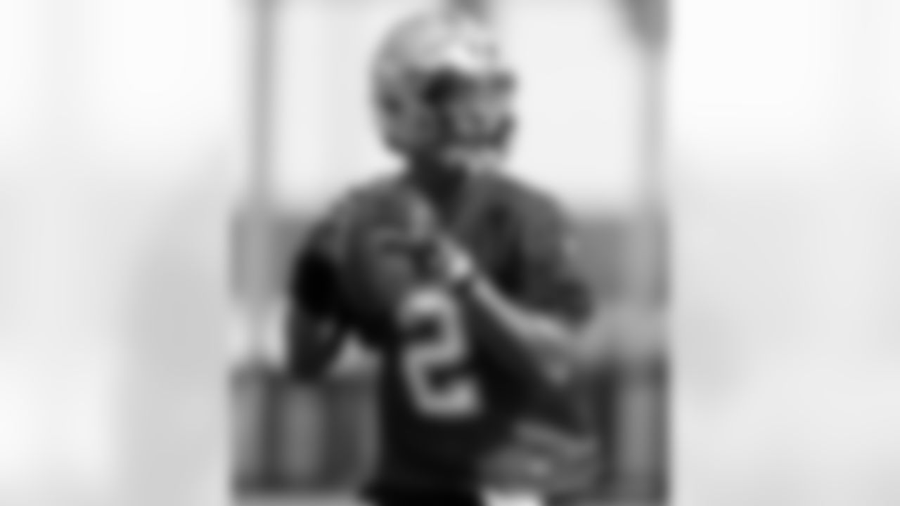 New Orleans Saints quarterback Jameis Winston took the field for practice during 2022 Training Camp presented by Rouses Markets on Wednesday, July 27.