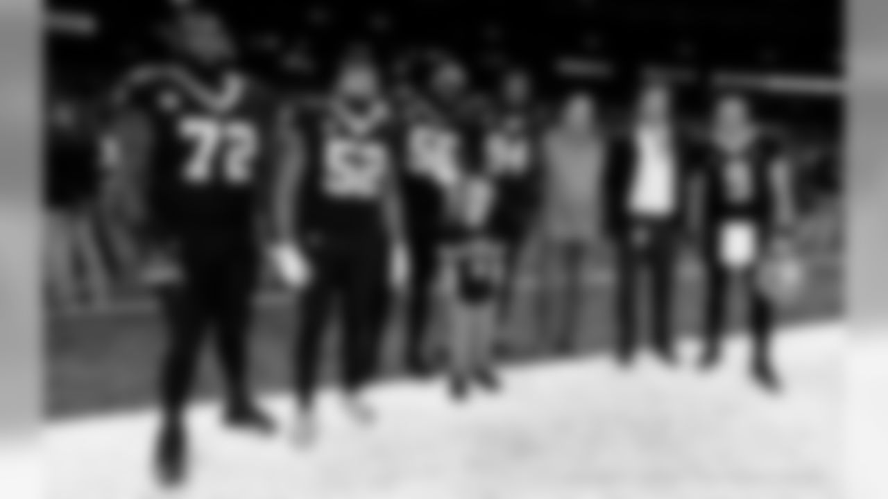 New Orleans Saints players prepare for Week 12 as they host the Carolina Panthers at the Mercedes-Benz Superdome.