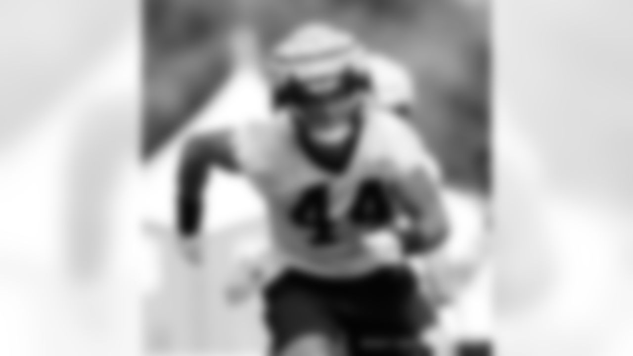New Orleans Saints tight end Lucas Krull took the field for practice during 2022 Training Camp presented by Rouses Markets on Wednesday, July 27.