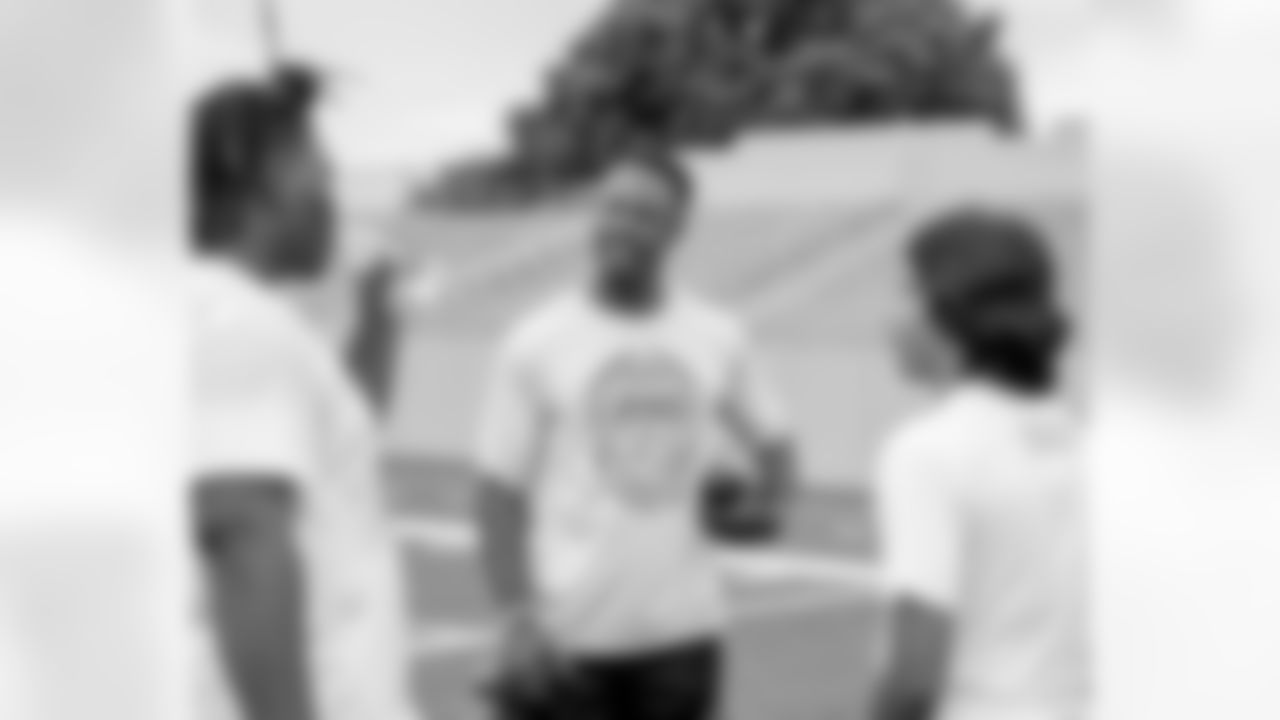 New Orleans Saints cornerback Paulson Adebo hosted his inaugural youth football camp at Herman Clark Stadium in Fort Worth, Texas on Sunday, July 9, 2023.