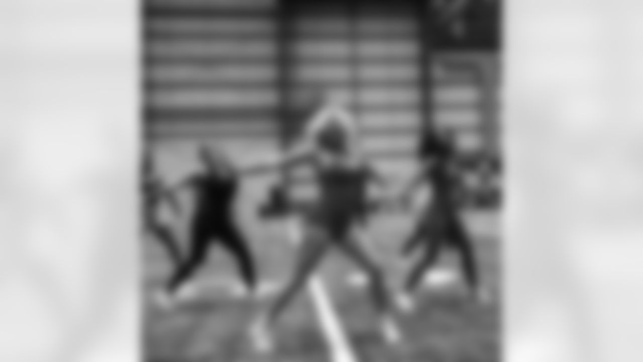 Multi-talented participants showed off their skills at Day 2 of the 2023 New Orleans Saints Cheer Krewe finalist training camp on Monday, April 17, 2023.