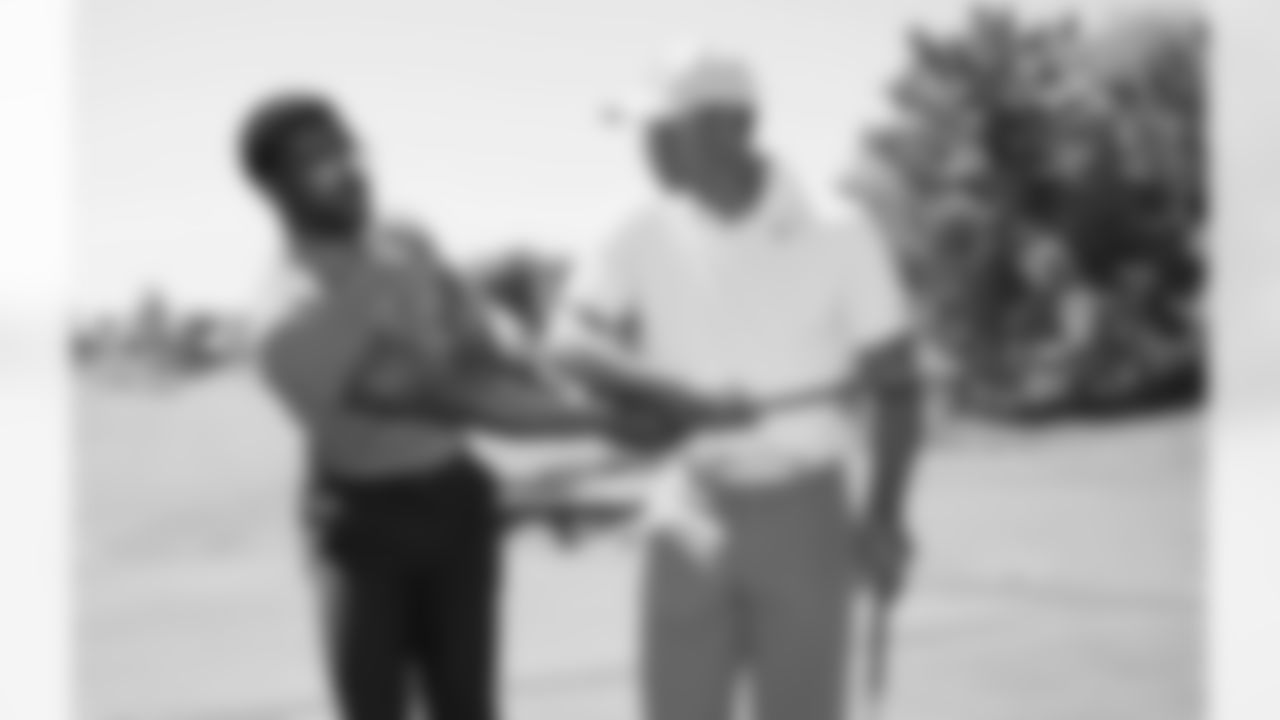 Reggie Bush: The only reason I swing these clubs is because of this man right here. Im sure that saying is also true for many other people. Tiger is golf and we need him back but first and foremost get healthy champ, both physically and mentally. The toughness his father instilled in him will serve as a foundation to return even stronger. This minor setback is set up for the comeback. Watch and learn.
