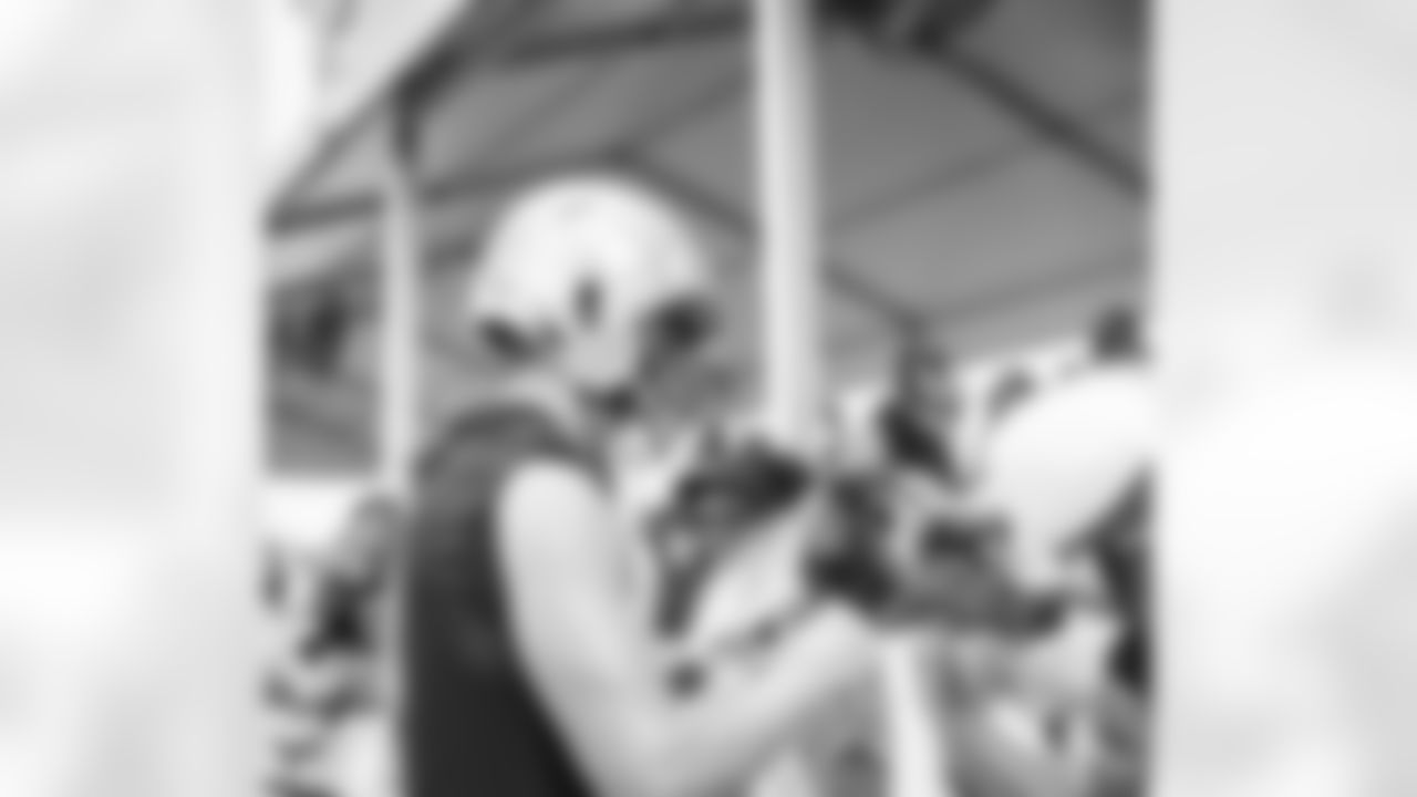 New Orleans Saints fans check out practice at 2023 Saints Training Camp presented by Rouses Markets on Friday, July 28 at the Ochsner Sports Performance Center.