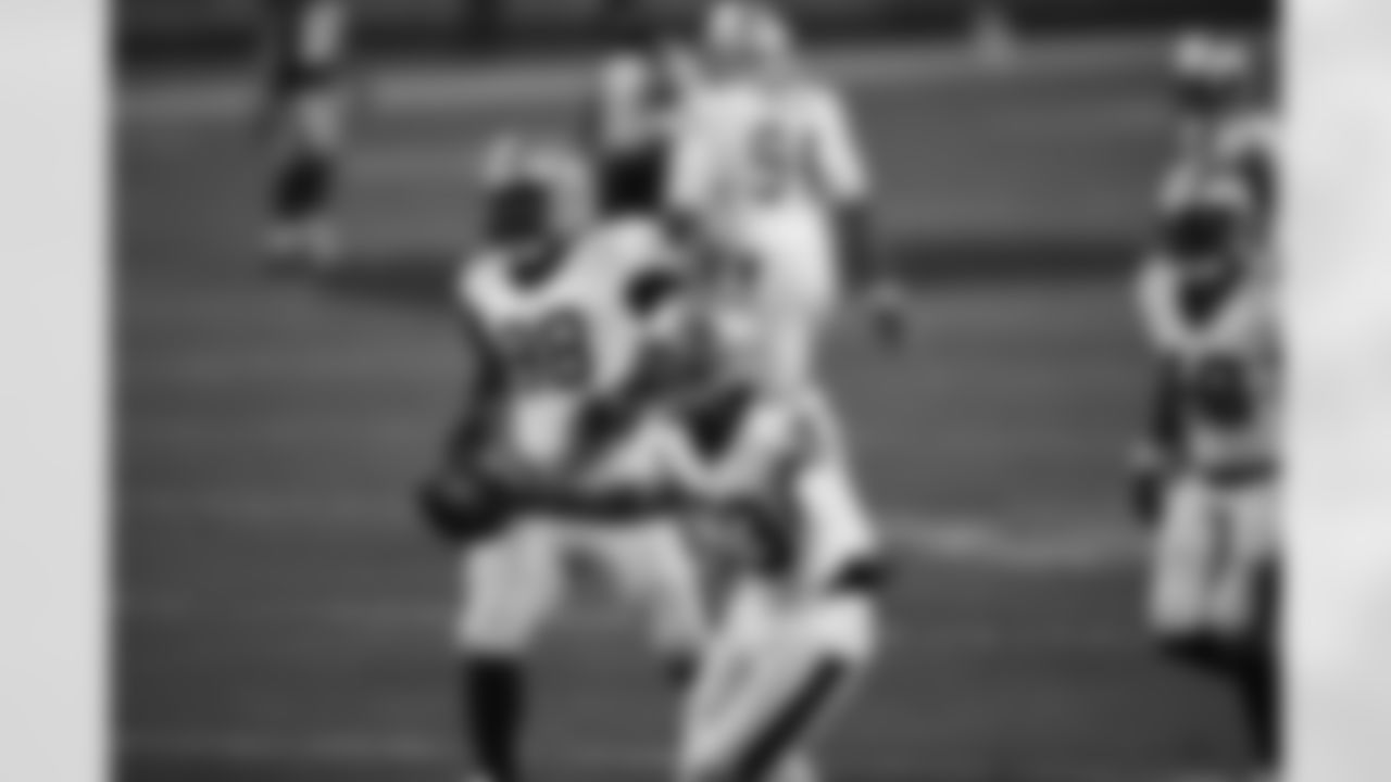 Game action photos from the New Orleans Saints at Carolina Panthers matchup on Jan. 3 in Week 17 of the 2020 NFL season.