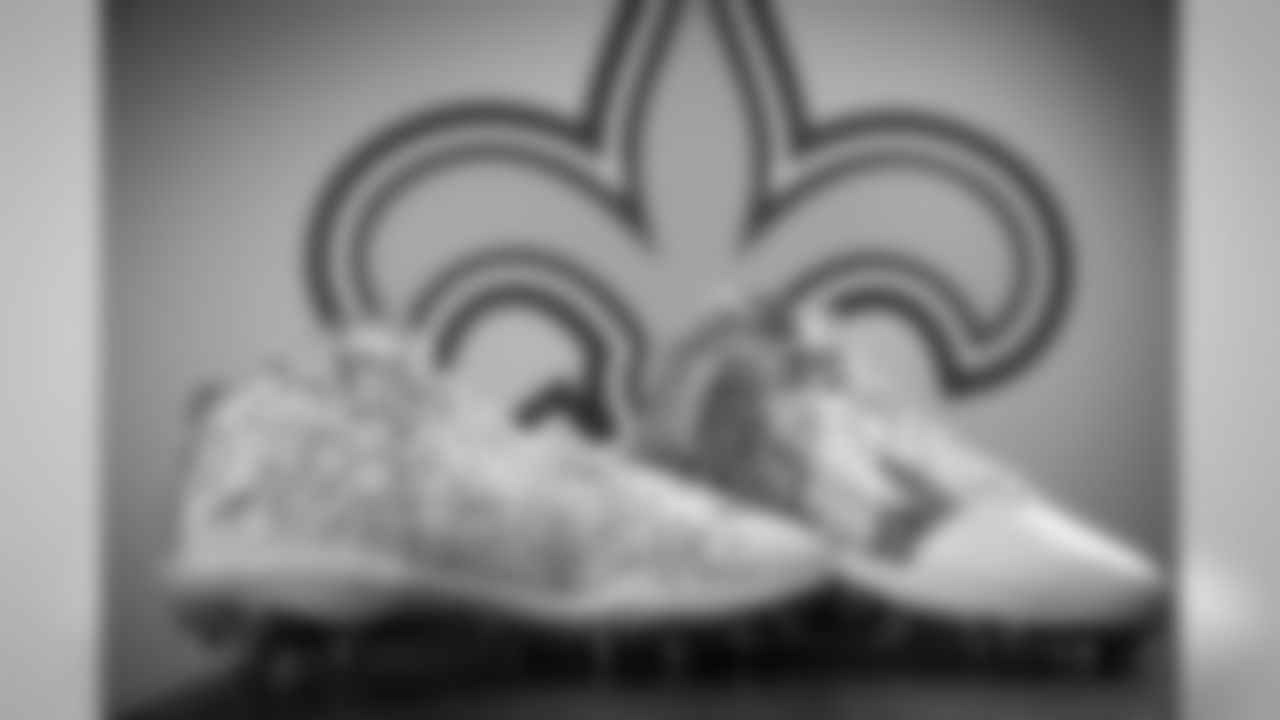 New Orleans Saints defensive tackle David Onyemata supports Nigerian Human Rights Awareness and Social Justice during 2018 My Cause My Cleats.