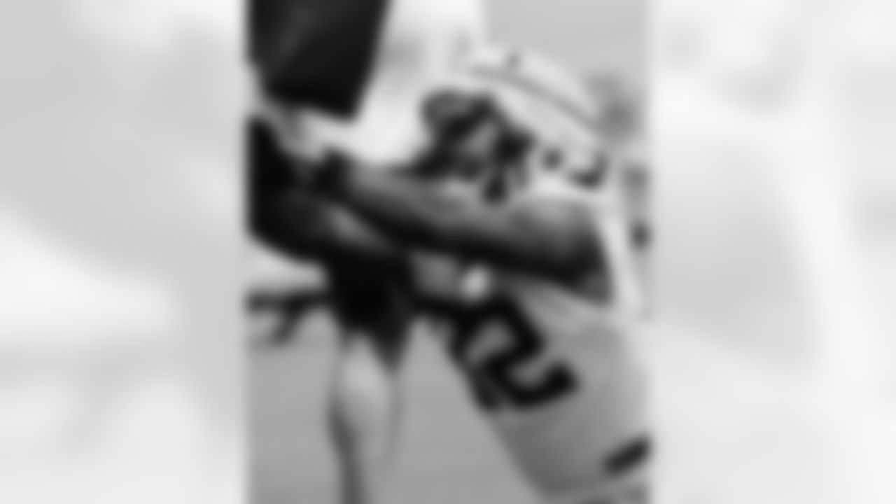New Orleans Saints defensive end Tanoh Kpassagnon participated in the team's 2023 OTA practices on May 30, 2023 at the Ochsner Sports Performance Center.