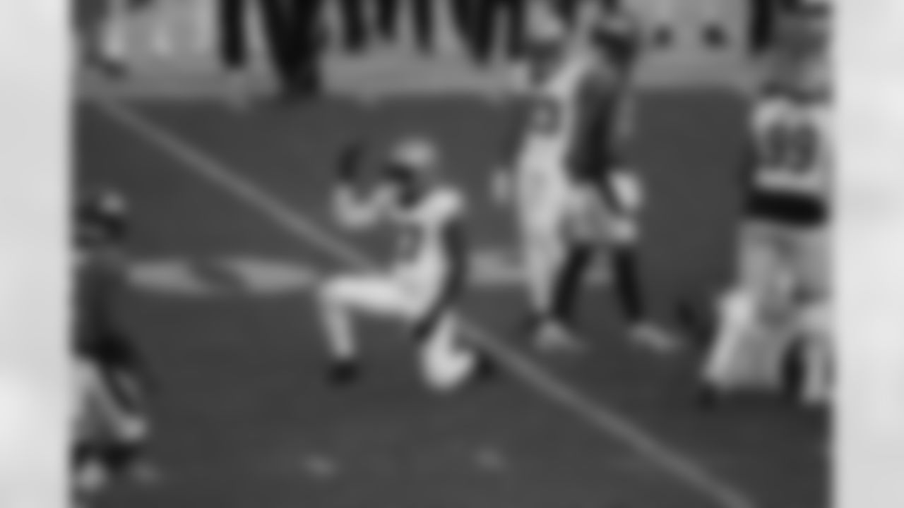 Game action photos from the New Orleans Saints vs. Denver Broncos matchup in Week 12 of the 2020 NFL season.