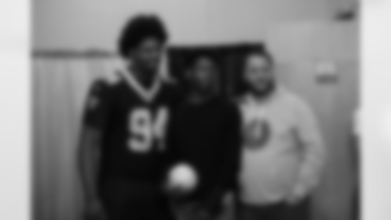 New Orleans Saints defensive end Cameron Jordan visited the NET Charter School on Thursday, February 16, 2023. He spoke with students about hard work, and Microsoft also donated 25 Surface tablets to the school.