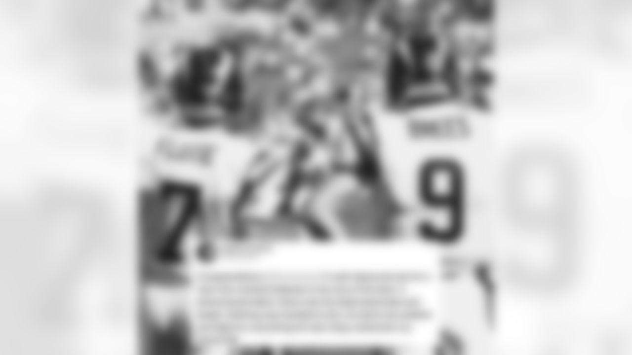 Doug Flutie: Congratulations @drewbrees! A well-deserved rest for a man who worked tirelessly to be one of the best. A phenomenal talent, Drew was the ideal teammate and leader. Nothing was handed to him, he had to be resilient and fight for everything he had. Enjoy retirement my friend! #9