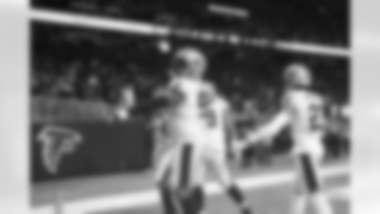 The New Orleans Saints take on the Atlanta Falcons in Week 18 of the 2021 NFL season on January 9, 2022.