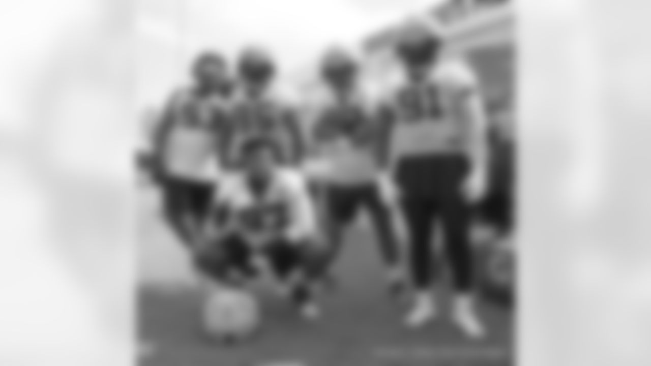 New Orleans Saints defensive linemen David Onyemata, Albert Huggins, Malcolm Roach, Shy Tuttle, and Jaleel Johnson took the field for practice during 2022 Training Camp presented by Rouses Markets on Saturday, July 30