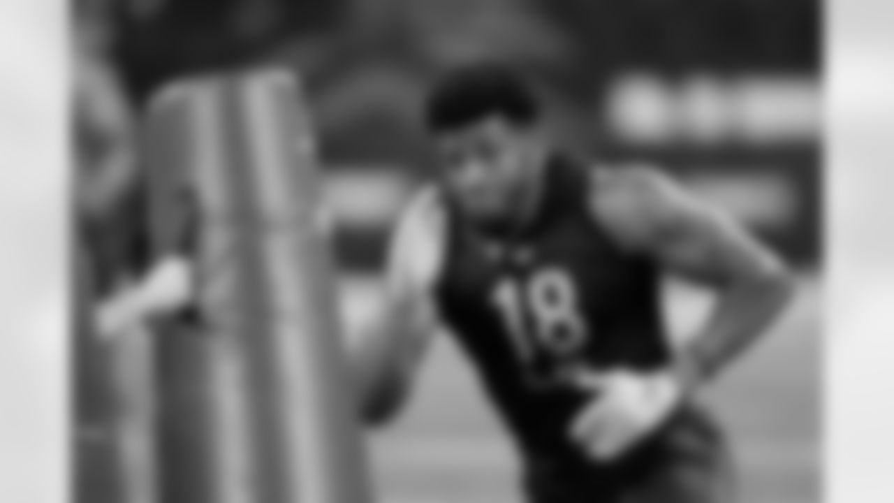 Check out photos of New Orleans Saints 2022 NFL Draft fifth-round draft selection D'Marco Jackson. The linebacker out of Appalachian State was selected with the 161st pick.