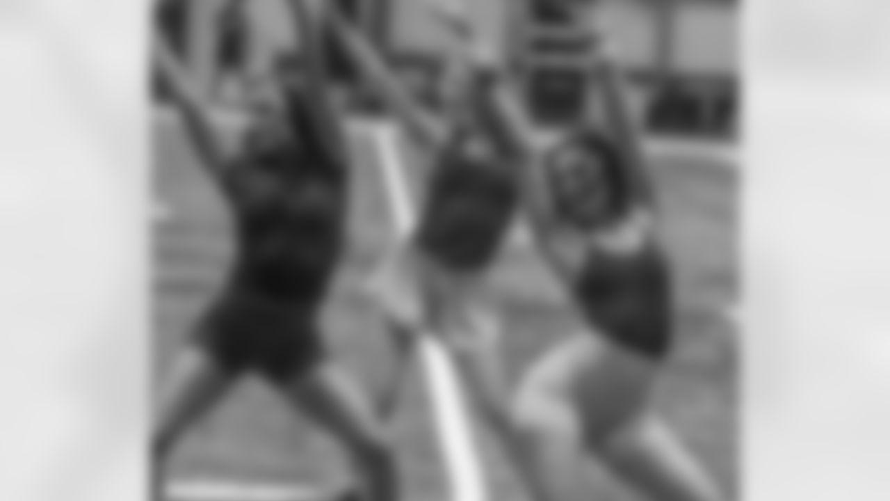 Multi-talented participants showed off their skills at Day 1 of the 2023 New Orleans Saints Cheer Krewe finalist training camp on Sunday, April 16, 2023.