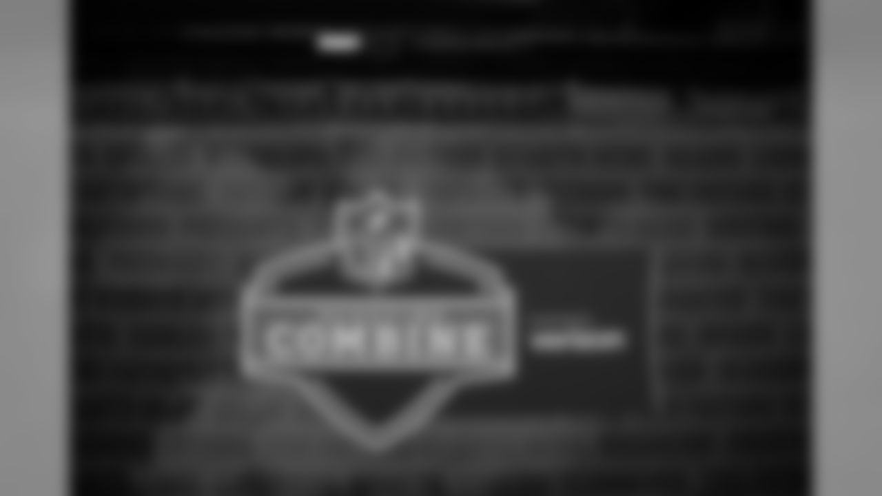 Signage during the 2019 Scouting Combine, Sunday, Mar. 3, 2019 in Indianapolis. (Hiro Ueno/NFL)