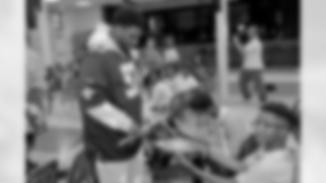 New Orleans Saints punter Lou Hedley and defensive lineman Malcolm Roach teamed up with amazon to hold a musical session at Roots of Music on Tuesday, October 10, 2023.