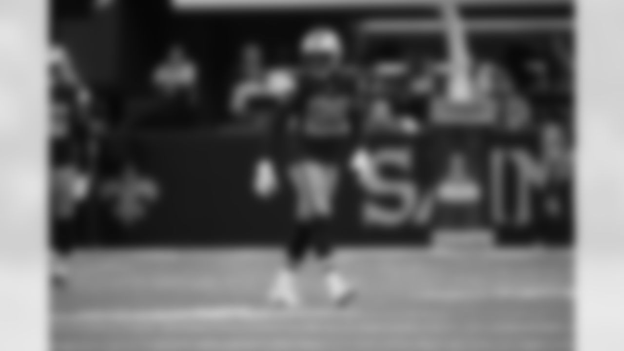 Check out photos of New Orleans Saints defensive back Paulson Adebo in action throughout the 2022 season.