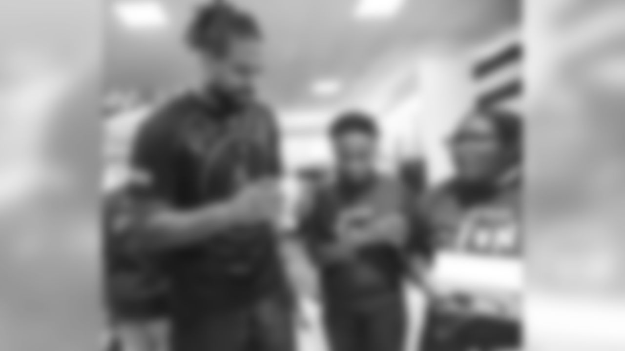 New Orleans Saints defensive end Cameron Jordan surprised 25 children from the New Orleans Youth Empowerment Project (YEP) with a special visit and shopping spree on December 9, 2019.