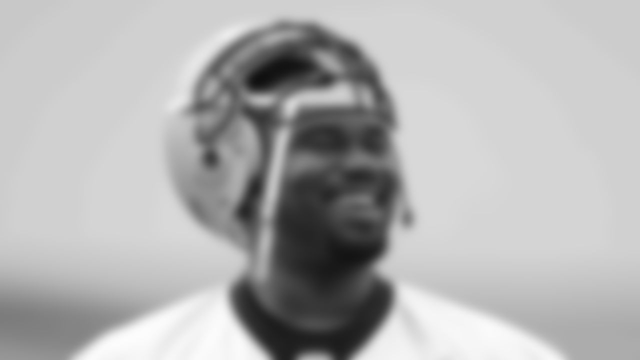 The New Orleans Saints celebrate former guard Jahri Evans as he is inducted into the Saints Hall of Fame class of 2020.