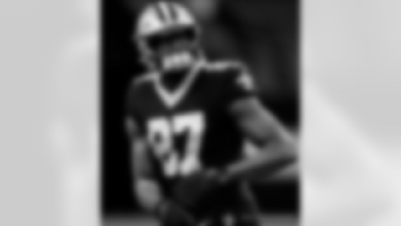 Check out photos of New Orleans Saints tight end Jared Cook in action during the 2020 NFL season.