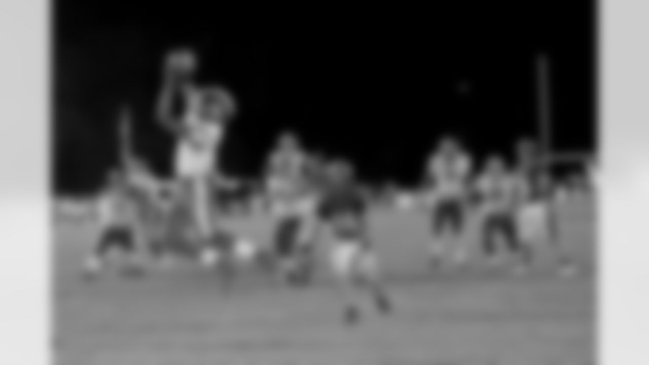St. Amant hosted rival East Ascension in the Sanderson Farms Louisiana High School Game of the Month for November. St. Amant jumped out to any early 14-0 first quarter lead but the East Ascension defense responded with two pick-sixes in the second quarter to tie up the game. Down by eight late in the game, St. Amant drove down and scored a touchdown and a 2-point conversion in the final seconds to force overtime where East Ascension ended the game with a touchdown run giving them a 35-32 victory.