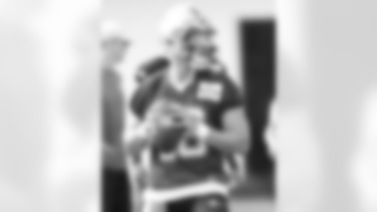 New Orleans Saints quarterback Ian Book took the field for practice during 2022 Training Camp presented by Rouses Markets on Saturday, July 30