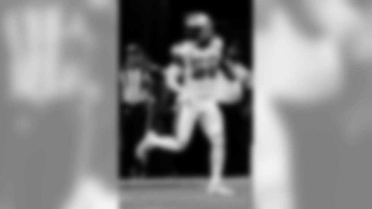 Game action photos from Thursday Night Football on Thanksgiving night 2019 as the New Orleans Saints defeated the Atlanta Falcons in week 13 at Mercedes-Benz Stadium.