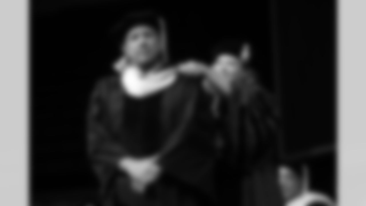 Former New Orleans Saints head coach Sean Payton speaks at the Commencement ceremony for Loyola University of New Orleans on Saturday, May 14, 2022.