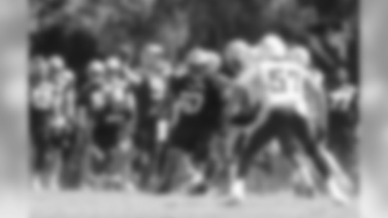Action photos of New Orleans Saints Training Camp presented by Verizon at joint practice with the Los Angeles Chargers at Jack R. Hammett Sports Complex in Costa Mesa, CA. on August 16, 2019.