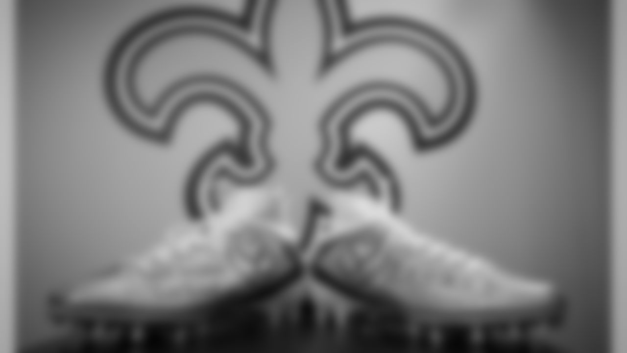 New Orleans Saints corner back Josh Robinson supports Sacred Selections during 2018 My Cause My Cleats.