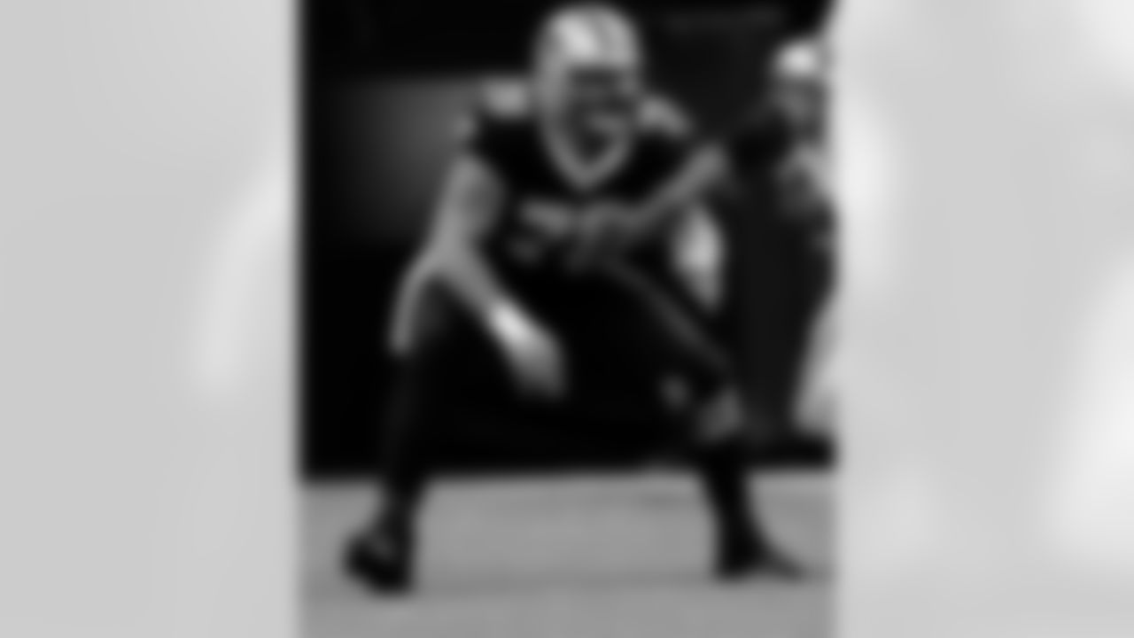 Check out photos of New Orleans Saints center Erik McCoy in action during the 2020 NFL season.