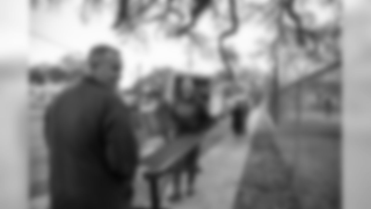The Saints Diversity and Inclusion Council partnered with NORD to clean up A.L. Davis Park in support of Black History Month on Monday, February 17, 2020.