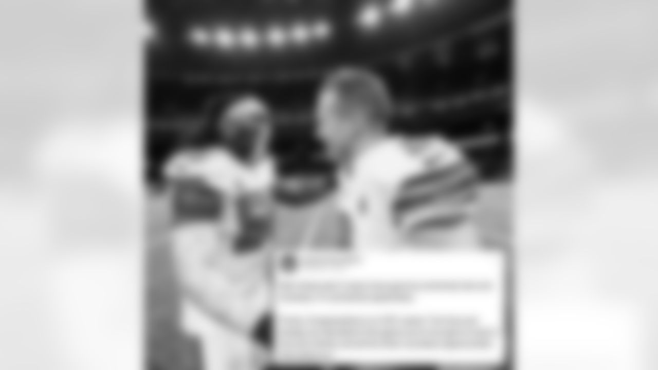 Demario Davis: Man these past 3 years have gone by extremely fast and honestly, I'm somewhat speechless. Firstly, Congratulations on HOF career! The time and energy you devoted to this game you'll now get to invest it into your family, and all the other countless opportunities that await you.
