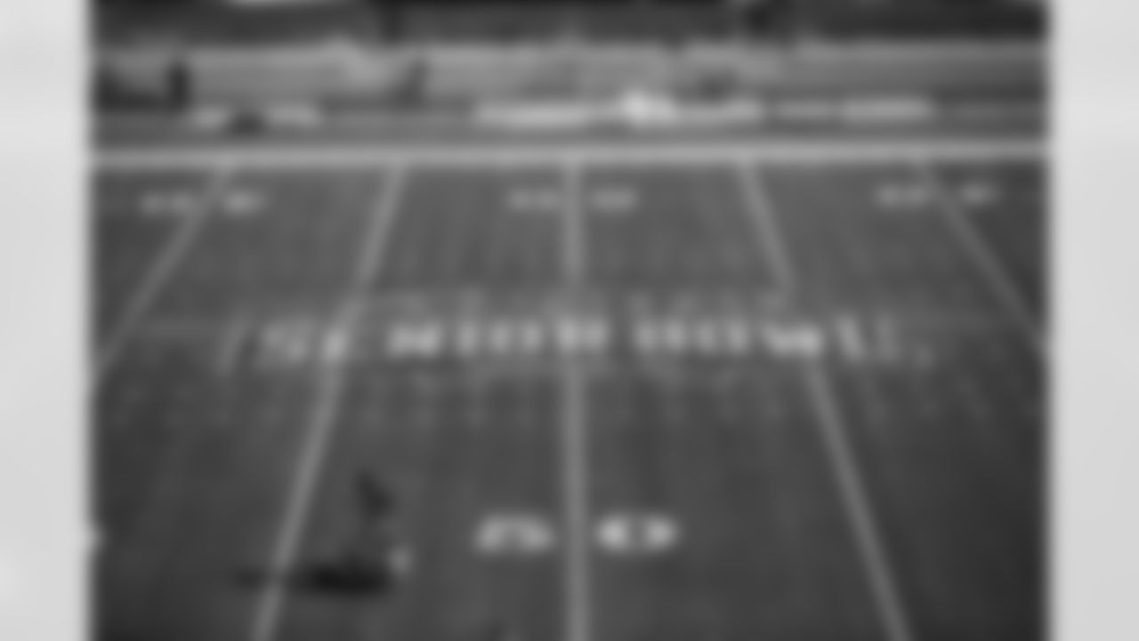 A general view of the field is seen before the South team practice for the 2015 Senior Bowl at Ladd Peebles Stadium in Mobile, AL on January 21, 2015. (AP Photo/Johnny Vy)