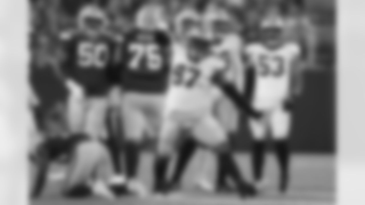 New Orleans Saints defensive lineman Malcolm Roach in action during their 2022 Preseason Week 2 game against the Green Bay Packers.