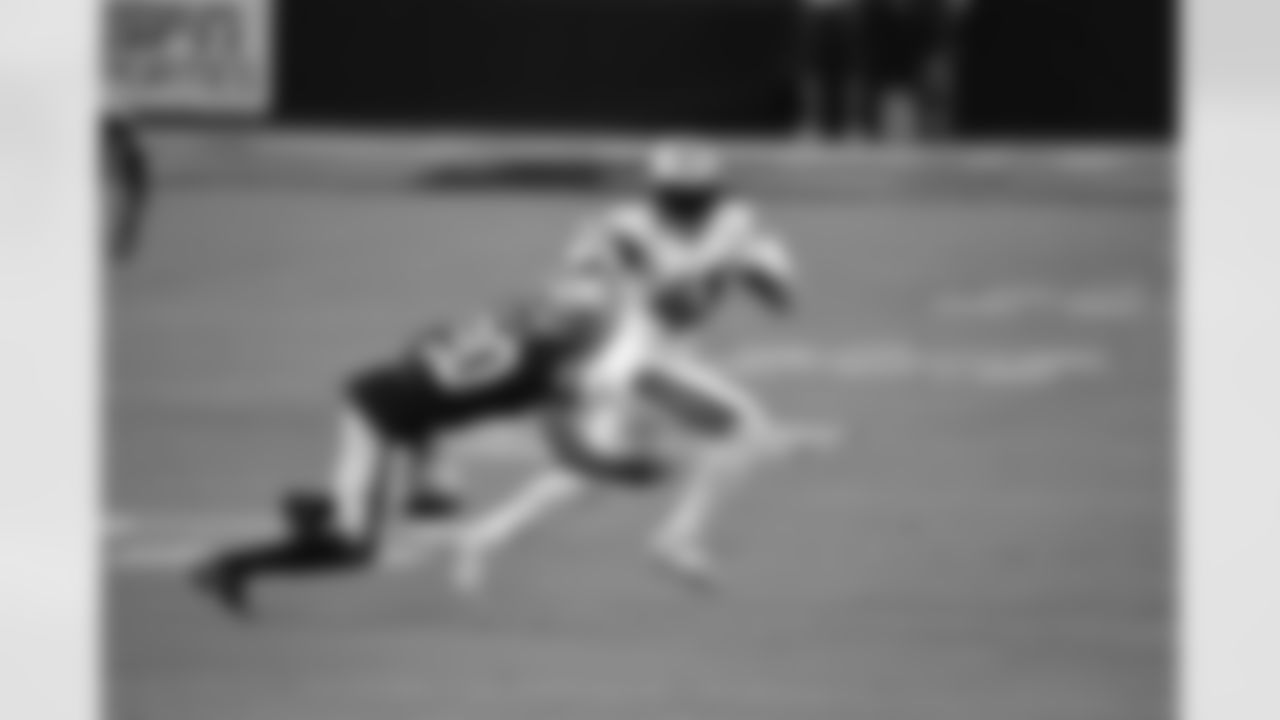 Game action photos from the New Orleans Saints vs. Las Vegas Raiders matchup in Week 2 of the 2020 NFL season.
