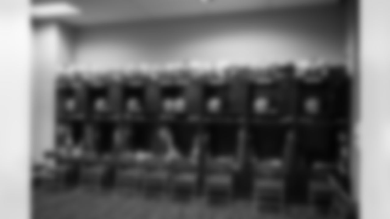 Head inside the New Orleans Saints locker room as jerseys, helmets, and more are set for 2022 Preseason Week 1 against Houston Texans.