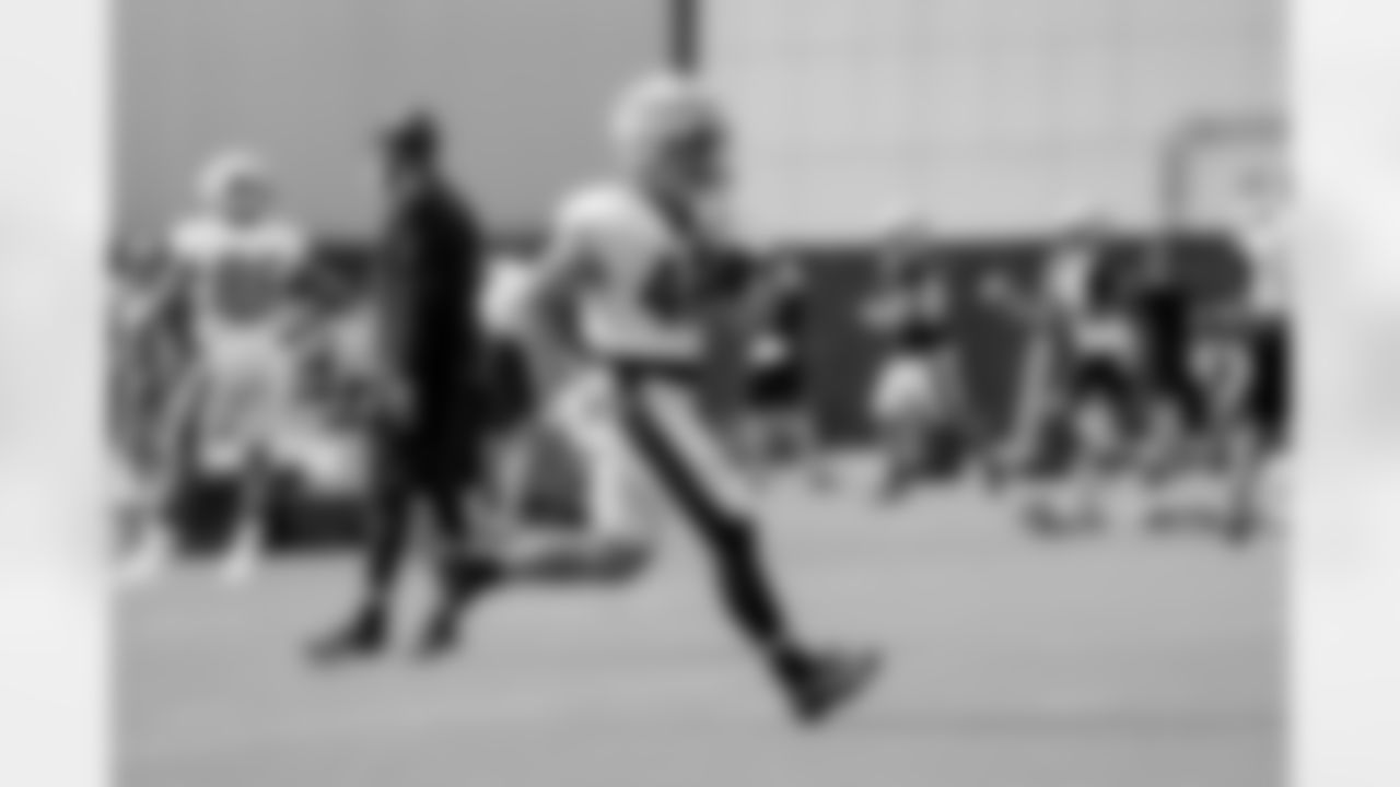 New Orleans Saints fullback Adam Prentice took the field for practice during 2022 Training Camp presented by Rouses Markets on Wednesday, August 10.