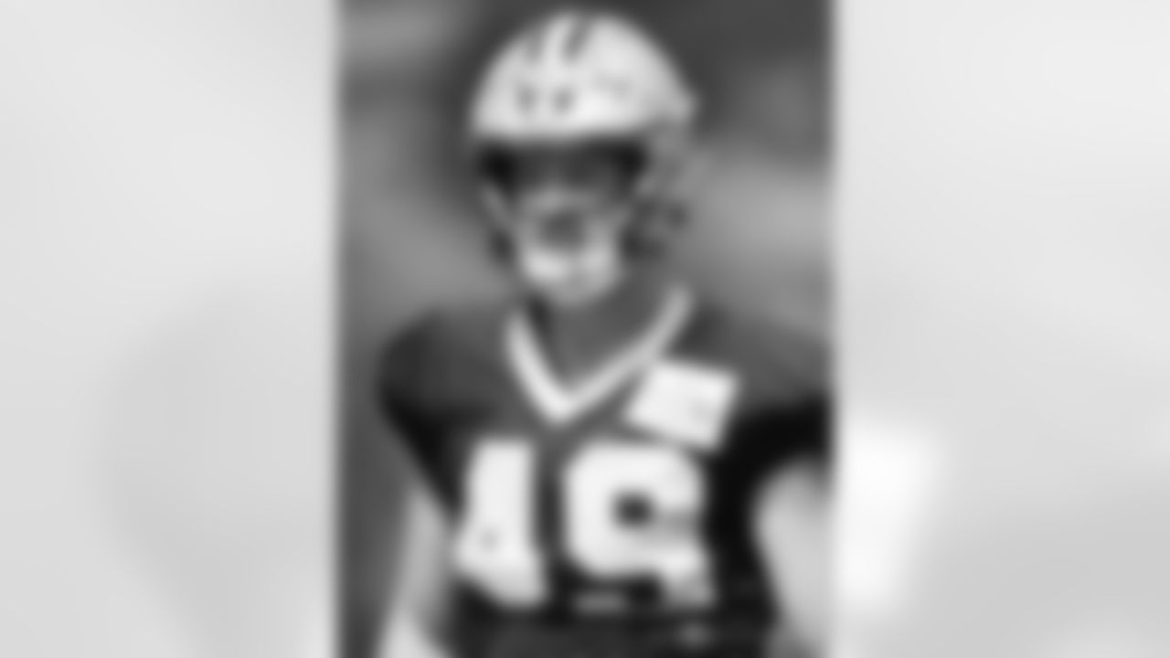 New Orleans Saints long snapper Zach Wood took the field for practice during 2022 Training Camp presented by Rouses Markets on Saturday, July 30