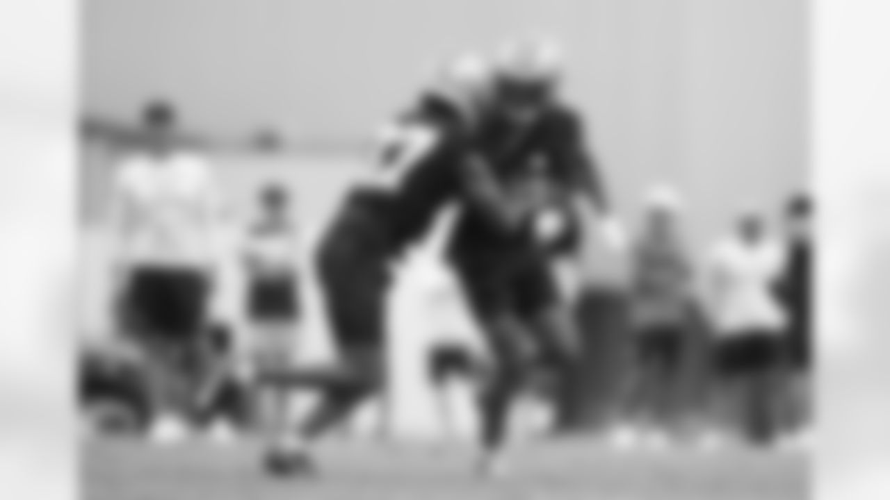 The New Orleans Saints defensive backs Dylan Mabin and Vincent Gray took the field for practice during 2022 Training Camp presented by Rouses Markets on Friday, July 29.