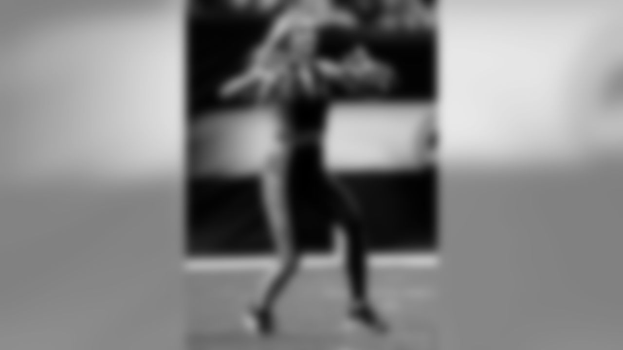 Check out photos of Saintsations member Hayden in action during 2019 Saints NFL season.