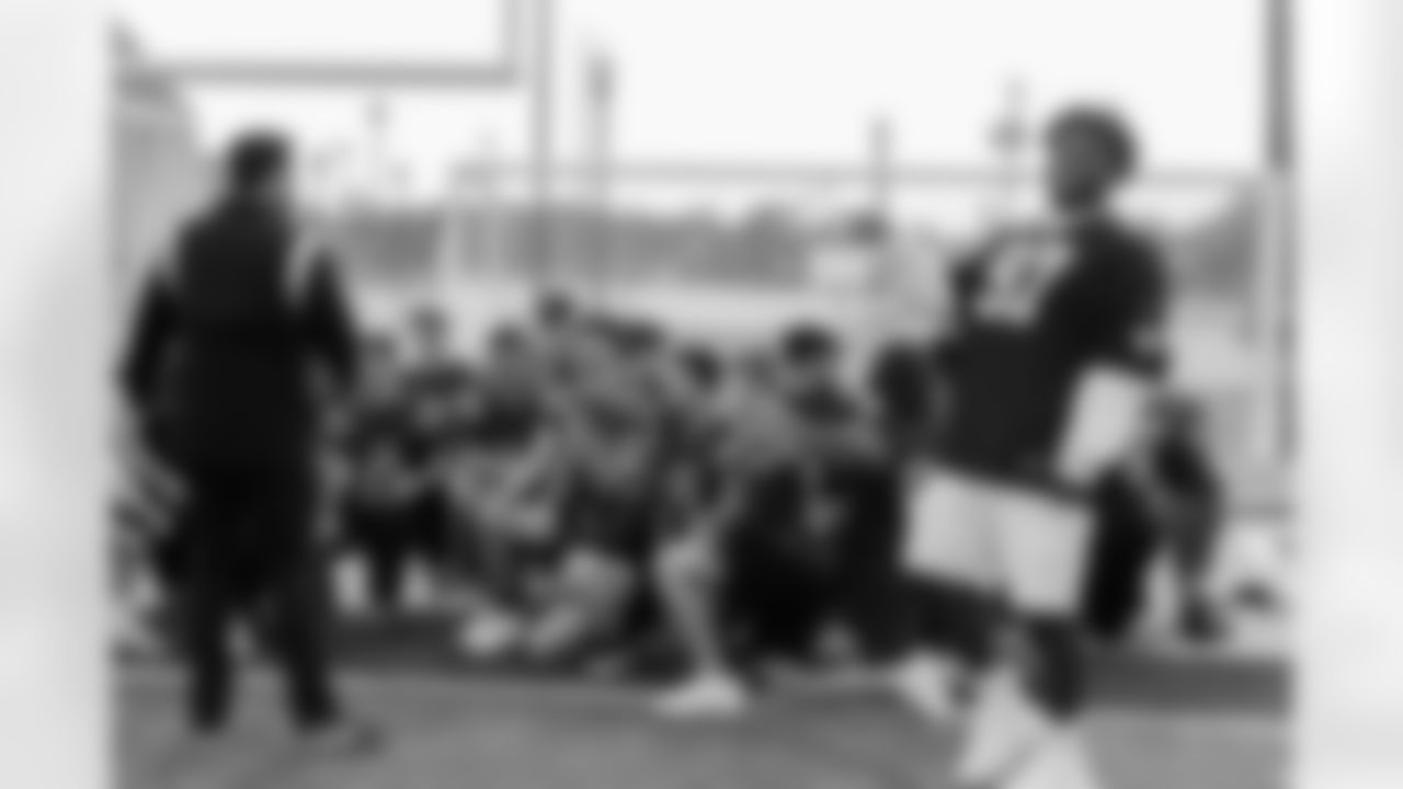 New Orleans Saints Malcom Roach teamed up with John Fayard Moving to donate $5000 worth of new football equipment to Fisher High School after the devastation caused by Hurricane Ida last year to their school and football program.