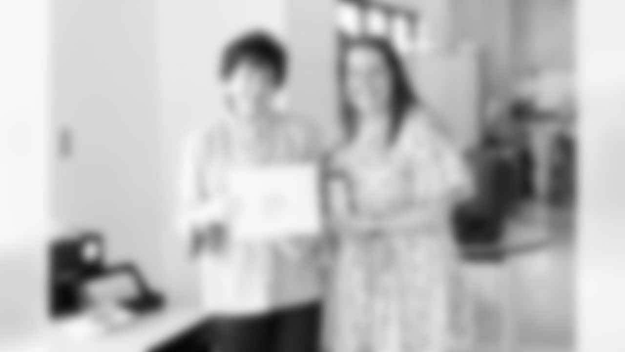 In honor of Women's History Month, New Orleans Saints owner Gayle Benson shared her appreciation for the women of the Pelicans and Saints organizations with a special breakfast and gift raffle on Thursday, March 23, 2023.