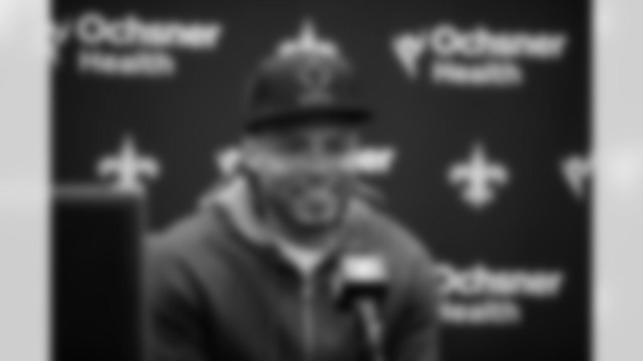 The newest Saints free-agent roster addition Tyrann Mathieu arrives in New Orleans to sign his contract at the Ochsner Sports Performance Center on May 4, 2022.