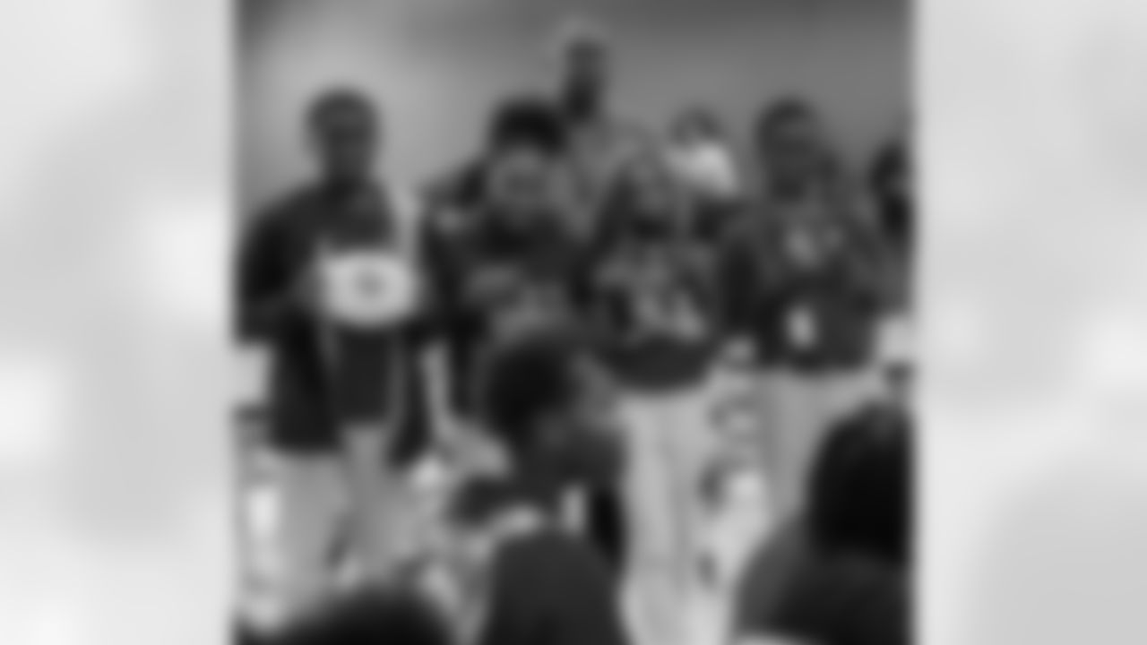 New Orleans Saints defensive end Cameron Jordan visited Martin Luther King Elementary School on Monday, Oct. 23. He spoke to the students about social media, the people you surround yourself with, and leadership.